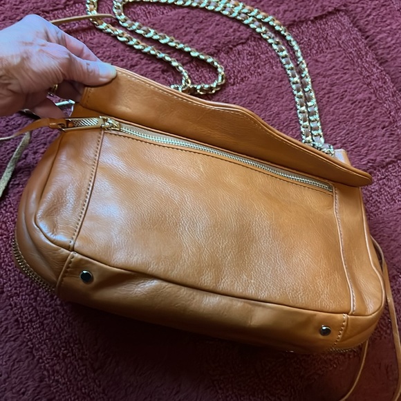 Rebecca Minkoff Swing Double Chain Strap Shoulder/Crossbody Bag - Picture 3 of 10